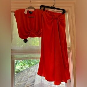 Bluzat from Wolf and Badger two piece orange set